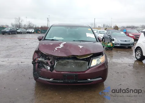 2014 Honda Odyssey Ex-L z USA, uszkodzony, nr VIN 5FNRL5H65EB108563